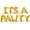 Gold, variant on Cursive Script Letter Balloons - ITS A PAWTY 16" Inch Alphabet Letters Foil Mylar Balloon Pet Birthday Party Banner (Rose Gold)