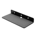 thumbnail image 2 of Wall Mounted Speaker Bracket for Home Use Black Acrylic Material Efficient Space Saving Design 7.8 Inches, 2 of 9