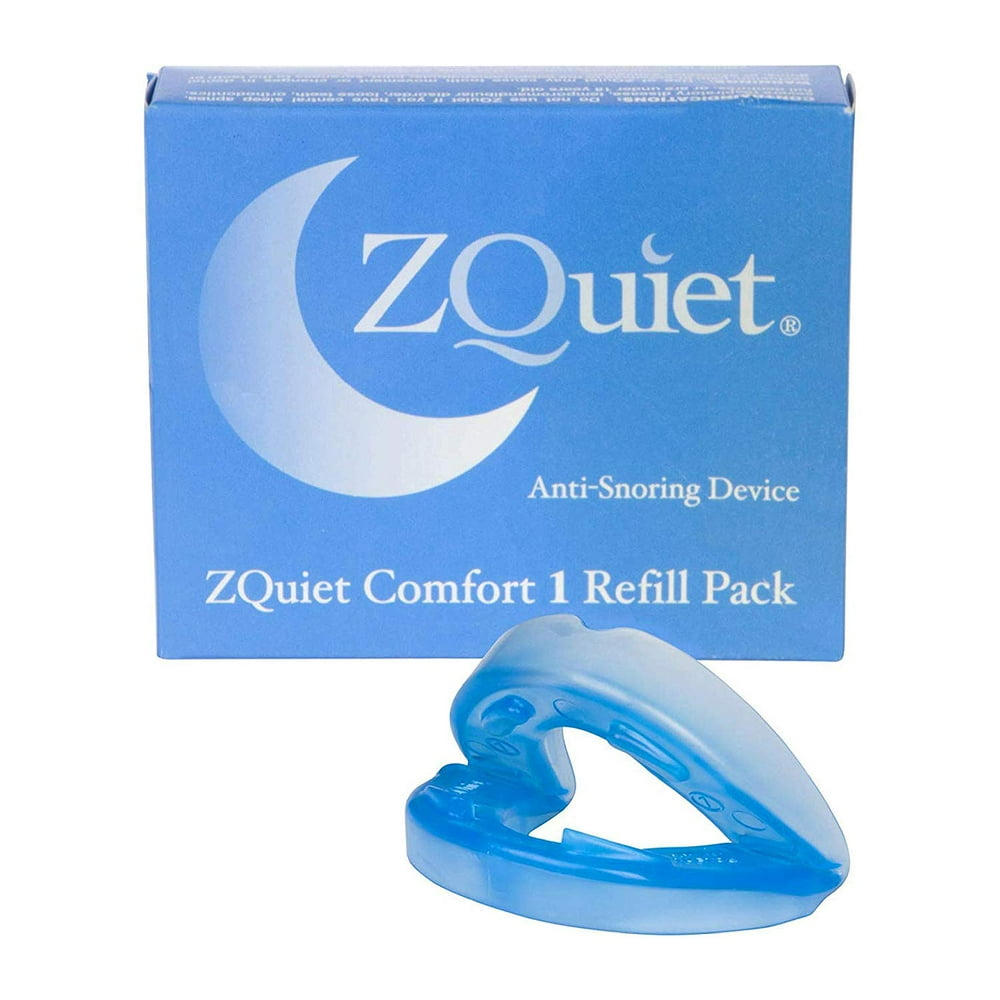 ZQuiet Anti Snoring Device, Comfort Size 1 Oral Mouthpiece Refill