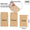 thumbnail image 7 of 500 Pcs Kraft Small Seed Envelopes,2 1/4x3 1/2,Self-Adhesive Coin Envelopes for Garden,Office, 7 of 7