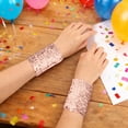 thumbnail image 2 of Elegant Carnival Sequin Elastic Wristband For Adult Ethnic Dance Performance And Festival Accessory, 2 of 5