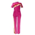 thumbnail image 6 of CILENON Lounge Sets for Women Women Clothes Sports Fashion Two Piece Pants Pocket Set Tracksuits Women's Clothing Sets Women Two Piece Outfits Sets Women Outfits Travel Sets for Women(Hot Pink,XXL), 6 of 6