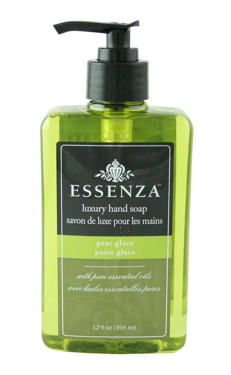 Essenza Luxury Hand Soap Pear Glace, 12.0 FL OZ - Walmart.com - Walmart.com