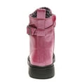 thumbnail image 6 of Boy Girls Ankle Boots Lace up Combat Boots Pink Size 11.5 Little Kid, 6 of 7