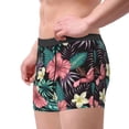 thumbnail image 2 of Balery Green Tropical Leaves Calzoncillos bóxer para hombre, ropa interior de algodón suave y transpirable con cinturilla de nailon-XX-Large, 2 of 5