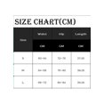thumbnail image 4 of ZAXARRA Womens Yoga Shorts Solid Color Wrapped Slimming Workout Tights Sports Short Pants, 4 of 6