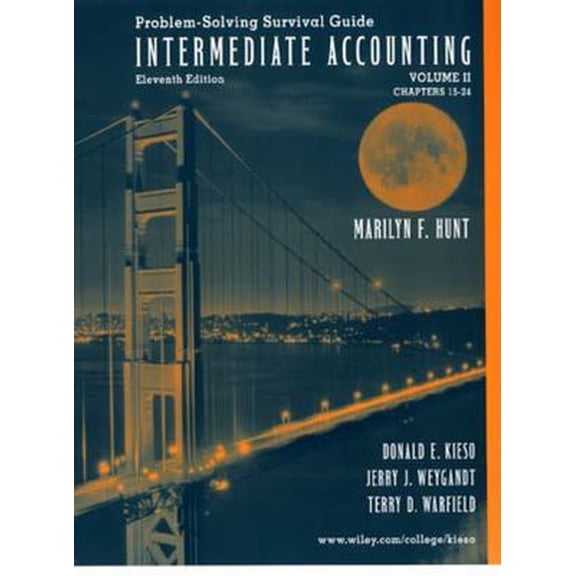 Pre-Owned Intermediate Accounting: Chapters 15-24 Self-Study Problems/Solutions Book (Paperback) 0471226416 9780471226413