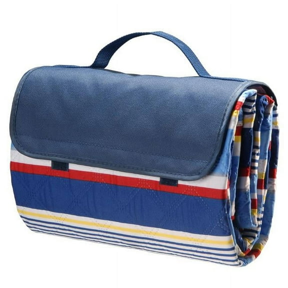 59" x 53" Roll Up Travel Blanket with Handle