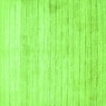 thumbnail image 1 of Ahgly Company Indoor Square Abstract Green Contemporary Area Rugs, 4' Square, 1 of 1