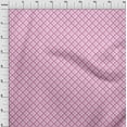 thumbnail image 4 of oneOone Polyester Spandex Fuschia Pink Fabric Geometric Sewing Material Print Fabric By The Yard 56 Inch Wide, 4 of 4