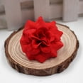 thumbnail image 3 of Cabeza de rosa de flor de tela de seda artificial DIY hecha a mano pequeña flor caja de dulces de boda decoración flor falsa decoración del hogar, 3 of 6