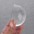 thumbnail image 4 of 6X Crystal Dome Magnifying Glass Acrylic Optical Magnifier, 80MM Desk Reading Loupe Paperweight Half Ball Lens Magnifier for Reading Newspaper Stamps Maps, 4 of 4