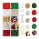 thumbnail image 1 of Kit para hacer joyas con cuentas de vidrio para hacer pulseras DIY para niñas. Serie 1, 1 of 8