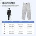 thumbnail image 4 of Picia Silver Glitter Mens Soft Woven Cotton Elastic Waistband Sleep Pajama Pant Lounge Sleep Pant With Pockets And Drawstring-Large, 4 of 9