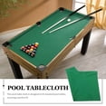 thumbnail image 3 of OUNONA Pool Tablecloth Fiber Black 1Pack Enhances Appearance Pool Table Enthusiasts, 3 of 8