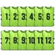 thumbnail image 1 of Chaleco 12PCS Kid's Football Pinnies Jerseys de fútbol de secado rápido Deportes juveniles Scrimmage Tomshoo Chaleco, 1 of 7