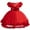 Red, variant on NiSHUIHAN Cute Dress Children Glitter Netting Princess Dress Girl Short Sleeve Puffy Gown Dress Pinks 120