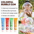 thumbnail image 2 of Magic Blow Bubbles Glue Toy Set, Unbreakable Blowing Bubble Paste with Straw for Kids, Colorful Creative Party Favor, Back to School Gift, Interactive Playtime Activity for Boys & Girls, 2 of 8