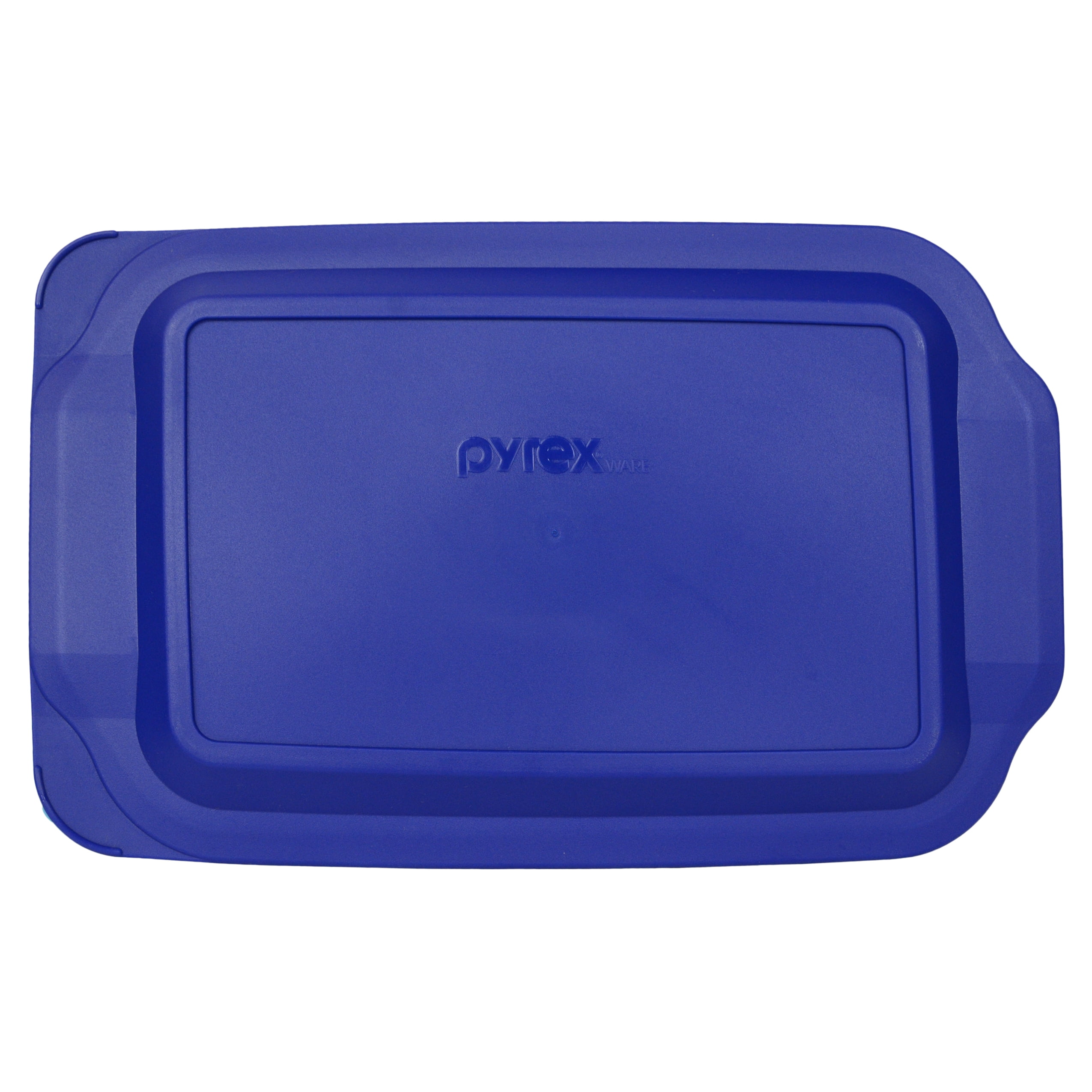 Pyrex Replacement Lid 233PC 3Qt Blue Plastic Rectangle Cover for
