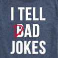 thumbnail image 3 of Instant Message - I Tell Dad Jokes Short Sleeve Graphic T-Shirt, 3 of 6