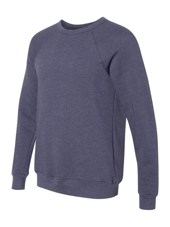 BELLA + CANVAS Unisex Sponge Fleece Raglan Crewneck Sweatshirt