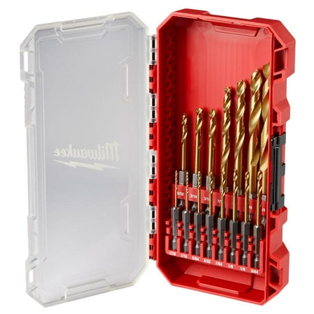 

Milwaukee Shockwave Impact Duty™ Red Helix™ Titanium Drill Bit Set - 15Pc