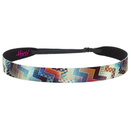 Headband Gift - Hipsy Adjustable NO SLIP Patchwork Cute Headband for Women & Girls Gift Hair Boho Headband Gift (Wide Multi)