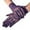 Purple, variant on PMVFHDE Women's Solid Lace Pattern Thin Gloves, Short Secure Grip Breathable Touchscreen Sun Guard Gloves Beige,One Size
