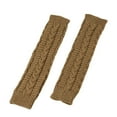 thumbnail image 2 of Riforla Warm Knitted Fingerless Extended Sleeves Long Arm Warmers for Women Winter Protection and Elegant Style Khaki, 2 of 4