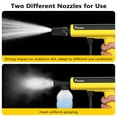 thumbnail image 4 of Portable Cordless Pressure Washer, 5-in-1 Nozzle, 1000 PSI High for Car, Patio, Garden, Camping Cleaning, 4 of 9