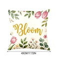 thumbnail image 3 of Darzheoy Floral Pattern Pillow Covers Set, Vintage Breathable Decorative Microfiber Pillow Covers, 2 Pack Pillowcase, Soft Throw Cushion Cover for Living Room, Bedroom, Car, Home, Office, 3 of 7