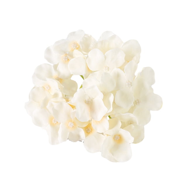maskred 10bags Beautiful Wedding Wall Decoration With Simulation Hydrangea Head Color Is Bright And Simulation Is High Cloth E49 beige white