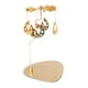 thumbnail image 2 of Candelabro giratorio de metal dorado con forma de carrusel para velas de té, candelabro romántico para decoración de bodas, fiestas y Navidad. Gato, 2 of 9