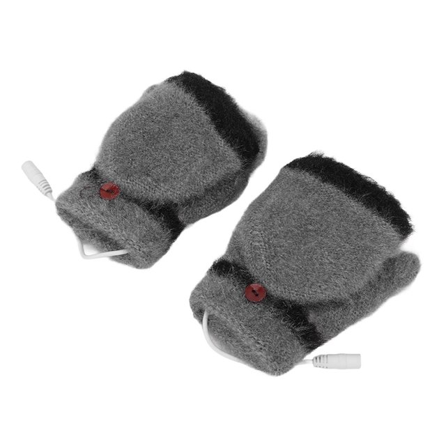 Guantes de invierno con calefacción USB, guantes eléctricos con calefacción USB, guantes con calefacción USB, guantes sin dedos con calefacción USB, máxima confiabilidad