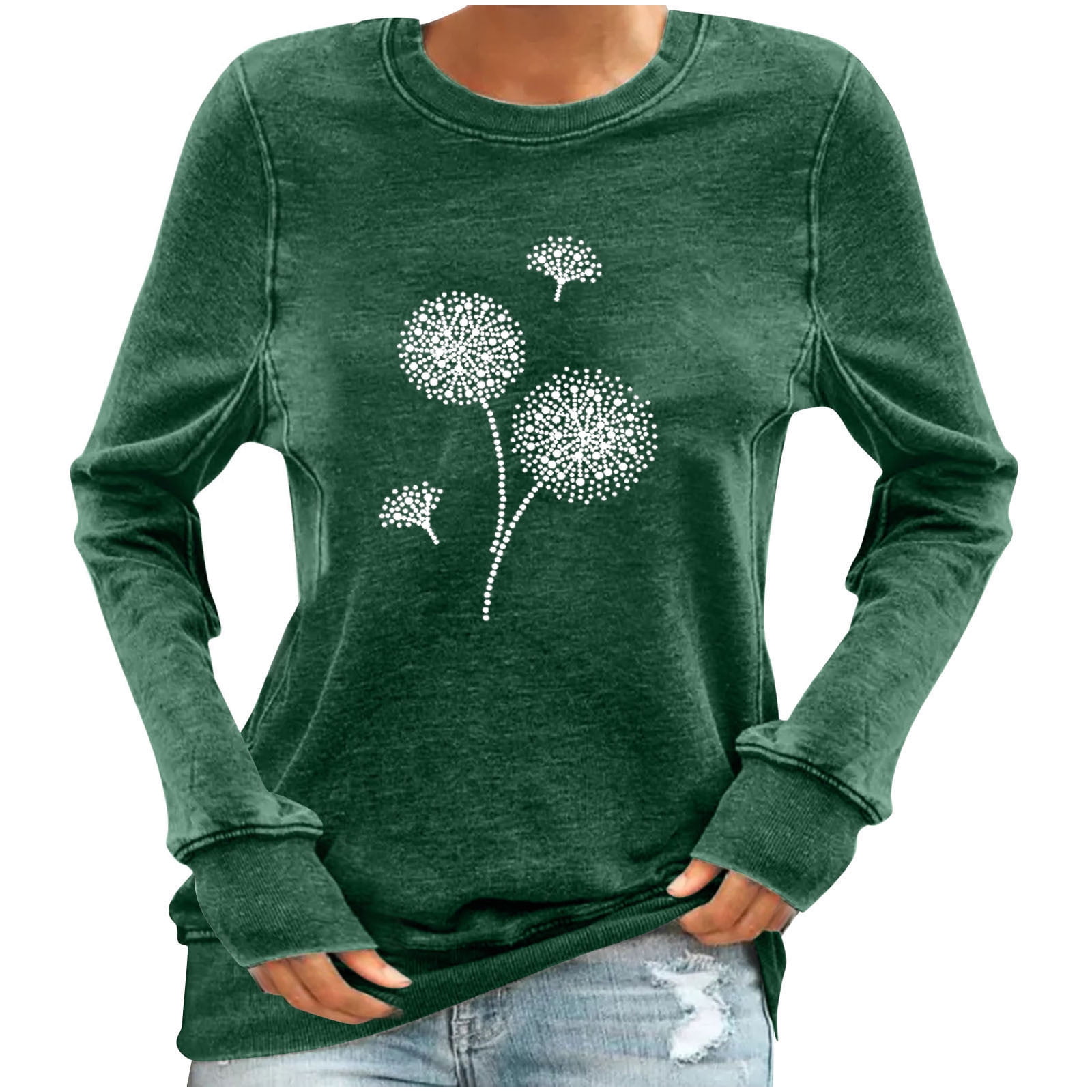 Machine à Imprimer des T-Shirts Mode Femme Col Rond Manches