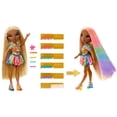 thumbnail image 2 of Rainbow High Hair Tiza y Estilo Meline: Muñeca Rainbow y Dorada de 11", Tiza Rainbow Hair Lavable, 2 of 5