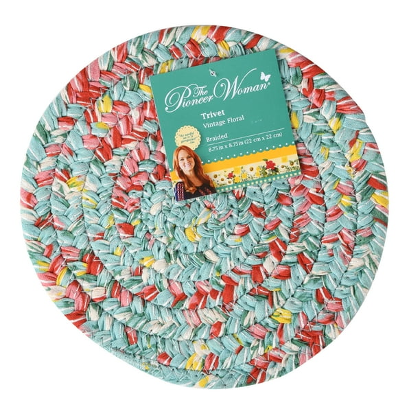 The Pioneer Woman Vintage Floral Round Trivet