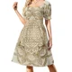 thumbnail image 2 of Rasta love Vestido de manga corta ropa de mujer tendencia vestidos de mujer vestido de fiesta noche vestidos de verano para mujer, 2 of 8