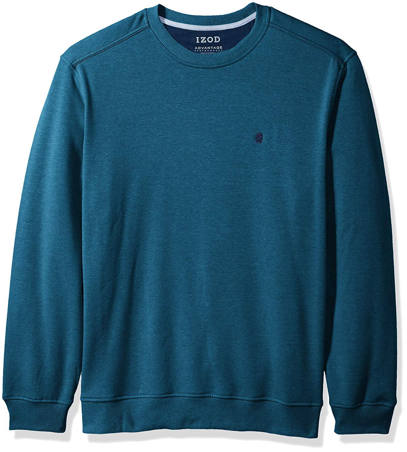 IZOD - Mens Medium Logo Embroidered Crewneck Sweater M - Walmart.com ...