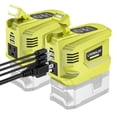 thumbnail image 1 of Inversor de corriente LIVOWALNY 200W para Ryobi 18V con 2 USB y 1 AC, 1 of 7