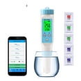 thumbnail image 2 of PH Meter PH/EC/TDS/TEMP Meter APP Intelligent Control Water Quality Tester ATC For Drinking Water Aquariums ,Accurate, 2 of 6