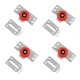 thumbnail image 1 of Door Pulley Metal Sliding Cabinet Guide Wheel Slide Rail Roller, 1 of 5