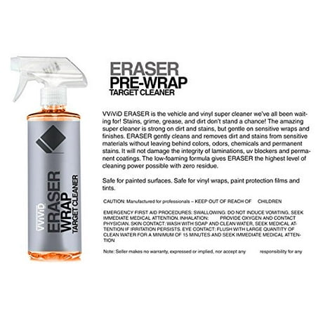 Pre-Wrap Car Care Eraser & Super Cleaner For Grime, Stains, Grease & Dirt (Best Way To Clean Oil Stains Off Concrete)
