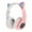 Pink, variant on Wireless Bluetooth Headset Head-mounted Light-emitting Cat EarsThree-dimensional Heavy Bass Super Cute Cat Claws Colorful Cool