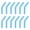 Sky Blue, variant on 12pack Silicone Straw Tips, Silicone Straw Elbows Tip Fit for 8mm/0.31" OD Stainless Steel Straws, Orange