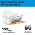 thumbnail image 2 of HP DeskJet 4132e Wireless All-in-One Inkjet Printer with 3 months of Instant Ink Included with HP+, 2 of 9