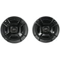 Polk Audio DB652 DB -serie Coaxiale luidspreker, 16,5 cm, voor auto en boot, 2-weg audioluidspreker, 40-22kHz frequentierespons, polypropyleen woofer-cone en zijden dome-tweeter van 1,9 cm, zwart