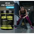 thumbnail image 5 of Pristine Foods Muscle Maximizer BCAA 2:1:1 Amino Acid Powder, Honeydew Watermelon, 300g, 5 of 6