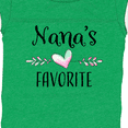thumbnail image 4 of Inktastic Nana's Favorite- Heart Grandchild Boys or Girls Baby Bodysuit, 4 of 5