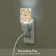 thumbnail image 5 of Fotbe Whimsical Fox Floral Garden Luz Nocturna LED, Luz de Noche con Sensor de Luz Natural de Anochecer a Amanecer, Se Enchufa a la Pared, Blanco Cálido 0.5W-EU, 5 of 7